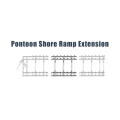 ROLL-n-GO Pontoon SHORE RAMP 8 ft long extension
