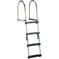 GARELICK Transom Pontoon Ladder Foldable - 2 to 4