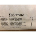 4 x 12 Mounting Hardware Kit ( Economy)