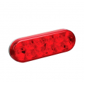 TAILLIGHT LED 6" OVAL/STOP/TAIL/TURN RD