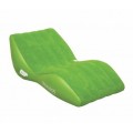 Single Cool Suede Zero Gravity Lounges (LIME)