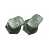 1" "T Head" bolts with nuts