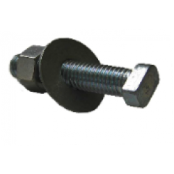 2-1/2" "T Head" bolts with nuts
