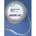 ANCHOR LINE - 3/8 " X 100ft TWISTED NYLON GOLD & WHITE